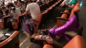 【スターダム】鈴季すずが中野たむを階段から蹴落とす!試合ハイライト 中野たむ&さくらあや vs 鈴季すず&AZM!-10.2後楽園ホール大会-【STARDOM】