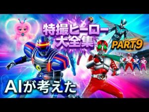 【架空特撮史】AIが考えた特撮ヒーロー大全集 PART9 1984 #ai特撮 #sora2 #mad