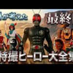 【架空特撮史】さらば特撮ヒーロー大全集 最終回 1986-90 #ai特撮 #sora2 #昭和