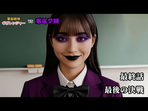 【生成ai特撮】電脳戦隊ギガレンジャー vs 邪電学園 最終話「最後の決戦」