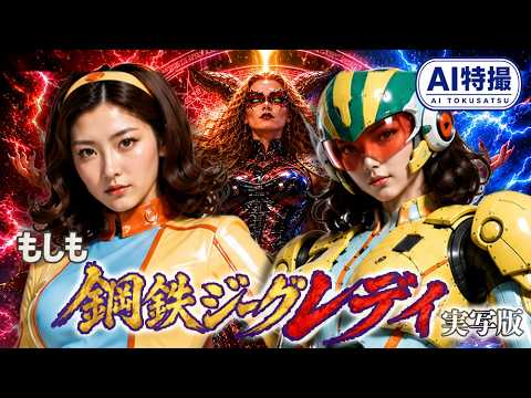 もしも鋼鉄ジーグレディがあったら　実写版　昭和特撮　卯月美和　『鋼鉄ジーグ』と『鋼鉄神ジーグ』のミッシングリンク