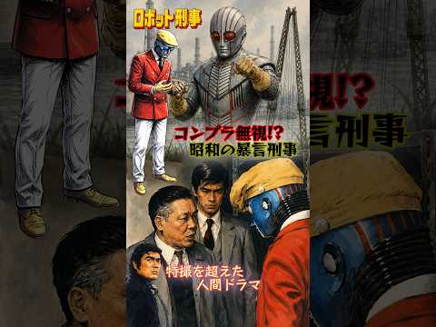【コンプラ無視!?】ロボット刑事Kと昭和の男たち #shots