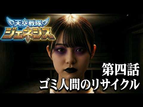 【生成ai特撮】天空戦隊ジェネシス vs 邪電学園　第04話「ゴミ人間のリサイクル」