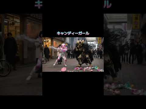 キャンディーガール #ai動画 #特撮