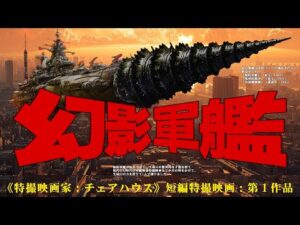 幻影軍艦 特撮短編映画（現代版：海底軍艦） - 最初の映画家になり、海底軍艦が好きすぎて創ってみました