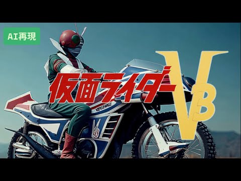 『仮面ライダーV3』OPをAIで完全リメイク?!風見志郎の魂が今、よみがえる【AI特撮オープニング再現】🔥