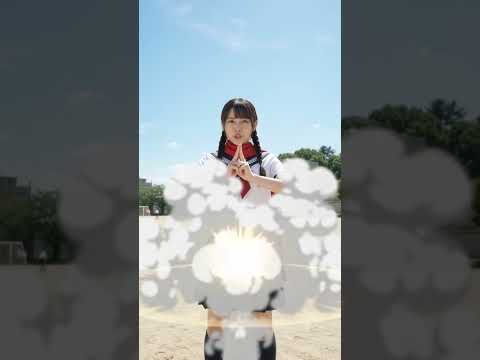 ​【特撮】「巨躯変貌の術」使ったらグラウンドで巨大化して草ｗｗｗ #忍者 #jk #ai