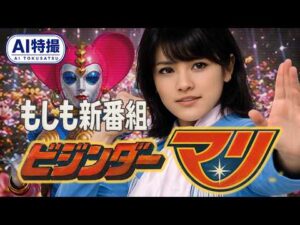 新番組ビジンダーマリ　もしキカイダー01の後番組だったらOP　志穂美悦子