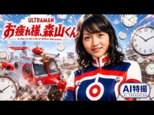【AI特撮】お疲れ様、森山くん！― A Day in the Life of ZAT Officer Moriyama｜もしも森山いずみ隊員が実在したら　昭和特撮　ウルトラマンタロウ