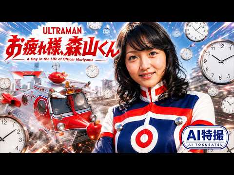 【AI特撮】お疲れ様、森山くん！― A Day in the Life of ZAT Officer Moriyama｜もしも森山いずみ隊員が実在したら　昭和特撮　ウルトラマンタロウ
