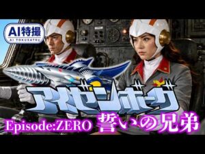【AI特撮】アイゼンボーグ：誓いの兄弟 ― Episode ZERO: The Brothers' Oath｜昭和特撮　IFストーリー　恐竜　円谷メカ　立花愛　実写化