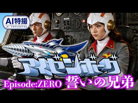 【AI特撮】アイゼンボーグ：誓いの兄弟 ― Episode ZERO: The Brothers' Oath｜昭和特撮　IFストーリー　恐竜　円谷メカ　立花愛　実写化