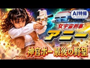 【AI特撮】女宇宙刑事アニー「神官ポー 最後の野望」｜昭和特撮　IFストーリー　ギャバン、シャイダー